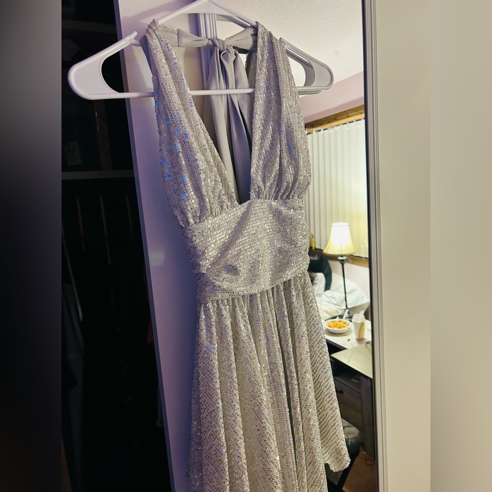 Lucy In The Sky Mini Sequin Dress